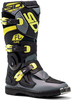 Sidi Flame,  boots kids,  color: Black/Grey/Neon-Yellow,  size: 34 EU
