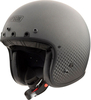 Simpson Chopper Raster,  open face helmet,  color: Grey/Black,  size: M