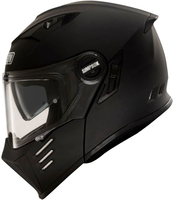 Simpson Darksome Solid,  flip up helmet,  color: Matt-Black,  size: XXL