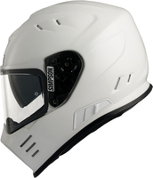 Simpson Venom Solid,  full face helmet,  color: White,  size: XS