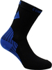 Sixs Active,  compression socks unisex,  color: Black/Blue,  size: 36/39 EU