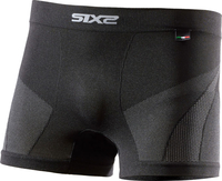 Sixs Box V2 4-Seasons,  functional boxer shorts,  color: Black/Grey,  size: XS/S