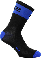 Sixs Logo,  socks unisex,  color: Black/Blue,  size: 40/43