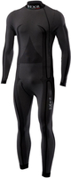 Sixs STX High Neck,  functional suit unisex,  color: Black,  size: XS/S