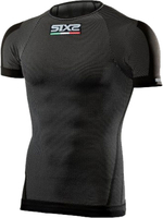 Sixs TS1,  functional shirt shortsleeve unisex,  color: Black,  size: 3XL/4XL