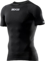 Sixs TS1,  functional shirt shortsleeve unisex,  color: Black/Black,  size: M/L