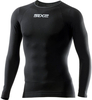 Sixs TS2,  functional shirt long sleeve unisex,  color: Black,  size: XS/S