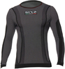Sixs TS2W,  functional shirt long sleeve,  color: Black/Red,  size: 3Xl/4XL