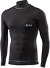 Sixs TS4 Plus,  functional shirt longsleeve unisex,  color: Black/Dark Grey,  size: M/L