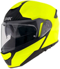 SMK Gullwing Solid,  flip up helmet,  color: Neon Yellow/Black,  size: 3XL