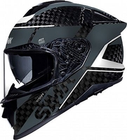 SMK Titan Carbon Nero,  integral helmet