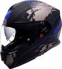 SMK Twister Wraith,  integral helmet