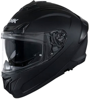 SMK Typhoon Solid,  full face helmet,  color: Matt-Black,  size: S