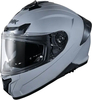 SMK Typhoon Solid,  full face helmet,  color: Matt Grey/Black,  size: M