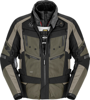 Spidi 4 Season Evo,  textile jacket H2Out,  color: Green/Black,  size: S