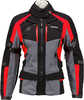 Spidi 4 Season Evo,  textile jacket H2Out women,  color: Black/Grey/Red,  size: XXL