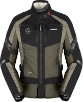 Spidi 4 Season Evo,  textile jacket H2Out women,  color: Green/Black,  size: XS
