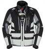 Spidi Allroad,  textile jacket H2Out,  color: Light Grey/Grey,  size: 4XL