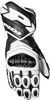 Spidi Carbo 7,  gloves,  color: Black/White,  size: XXL