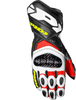 Spidi Carbo 7,  gloves,  color: Red/Neon-Yellow/Black,  size: 3XL