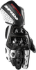 Spidi Carbo Track Evo,  gloves,  color: Black/White,  size: XL
