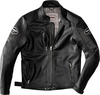 Spidi Clubber,  leather jacket,  color: Black,  size: 56