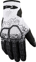 Spidi Cross Knit,  gloves,  color: Black/White,  size: S