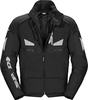 Spidi Crossmaster,  textile jacket H2Out,  color: Black,  size: M