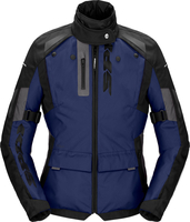 Spidi Crossmaster,  textile jacket H2Out women,  color: Dark Blue/Black,  size: XL
