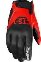 Spidi CTS-1,  gloves,  color: Black/Red,  size: XXL