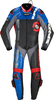 Spidi DP-Progressive Pro,  leather suit 1pcs. perf,  color: Black/Red/Blue/Grey,  size: 52
