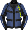 Spidi Enduro Pro,  textile jacket,  color: Blue/Black/Yellow,  size: L