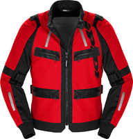 Spidi Enduro Pro,  textile jacket,  color: Red/Black,  size: XL
