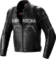 Spidi Evorider 2,  leather jacket,  color: Black,  size: 48