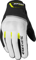 Spidi Flash,  gloves women,  color: White/Black/Neon-Yellow,  size: S