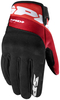 Spidi Flash-KP,  gloves,  color: Black/Red,  size: M