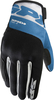 Spidi Flash-KP,  gloves women,  color: Black/Grey/Light Blue,  size: XL