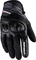 Spidi Flash-R Evo,  gloves women,  color: Black,  size: L