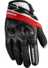 Spidi Flash-R Evo,  gloves women,  color: Black/White/Red,  size: XL