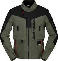 Spidi Frontier,  textile jacket,  color: Black/Olive,  size: L
