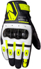 Spidi G-Carbon,  gloves,  color: Black/White/Neon-Yellow,  size: XXL