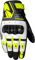 Spidi G-Carbon,  gloves women,  color: Black/White/Neon Yellow,  size: XS