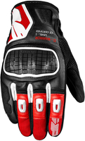 Spidi G-Warrior,  gloves,  color: Black/Red,  size: S