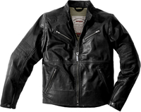 Spidi Garage,  leather jacket,  color: Black,  size: 52