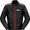 Spidi Genesis,  leather jacket,  color: Black/Red,  size: 56