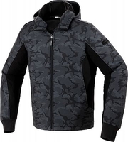 Spidi Hoodie Armor EVO Camo,  textile jacket H2Out