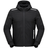 Spidi Hoodie Armor Light,  textile jacket,  color: Black,  size: XL