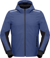Spidi Hoodie Armor Light,  textile jacket,  color: Light Blue/Black,  size: XXL