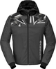 Spidi Hoodie Evo Sport,  textile jacket,  color: Dark Grey/Black/Grey,  size: L