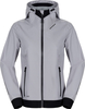 Spidi Hoodie Shell D295,  textile jacket H2Out women,  color: Light Grey/Black,  size: S